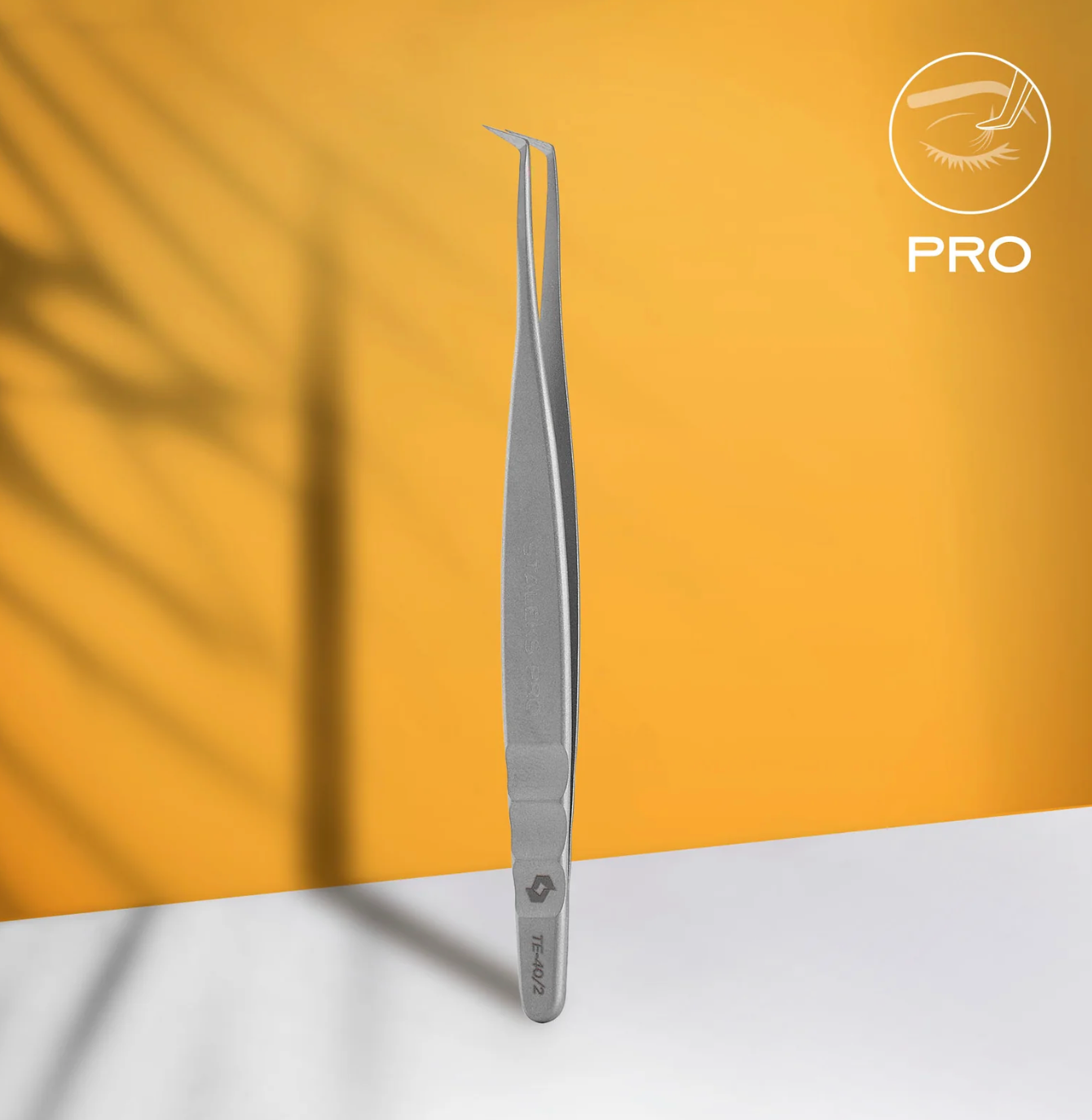Pinzas de pestañas profesionales EXPERT 40 L-SHAPED
