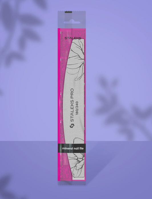 Lima mineral curva para uñas EXPERT 40 grano 180/240