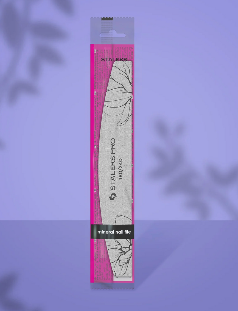 Lima mineral curva para uñas EXPERT 40 grano 180/240