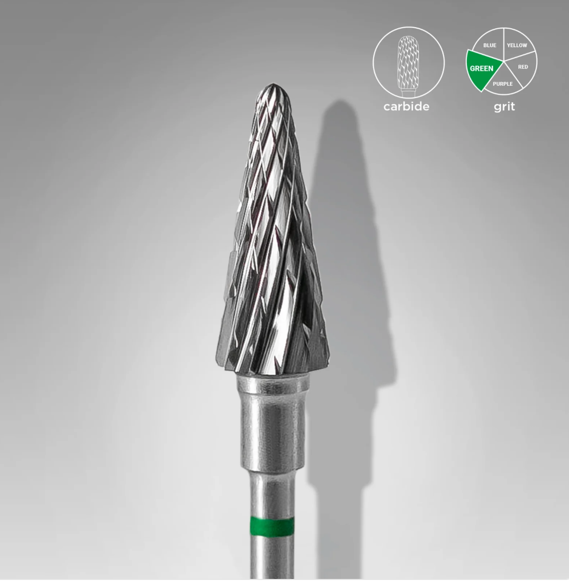 Puntas de carburo, «cónico» 6 mm / 14mm