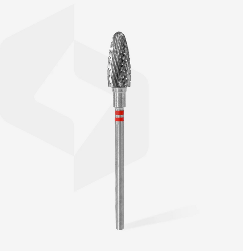 .Puntas De Carburo para zurdos Roja, «Maíz» 6 Mm