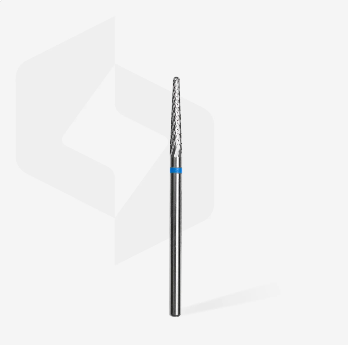 Fresa de carburo tipo cono azul EXPERT, diámetro de la cabeza: 2,3 mm / parte de trabajo: 14 mm