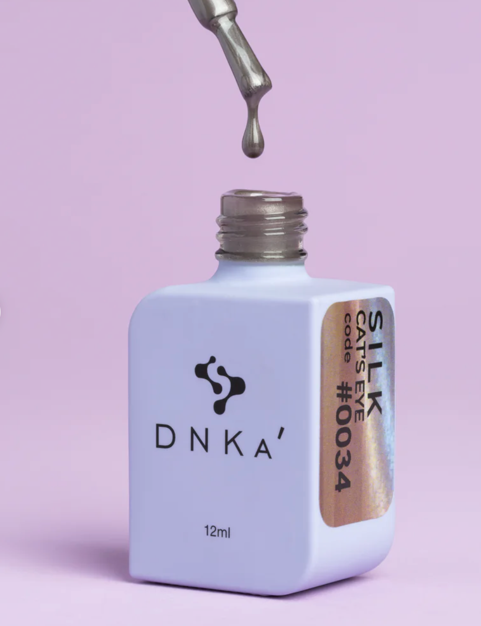 DNKa Esmalte semipermanente. #0034 Cat Eye Silk