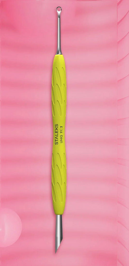 Empujador Para Manicura Con Mango De Silicona "Gummy" UNIQ 11 TYPE 2