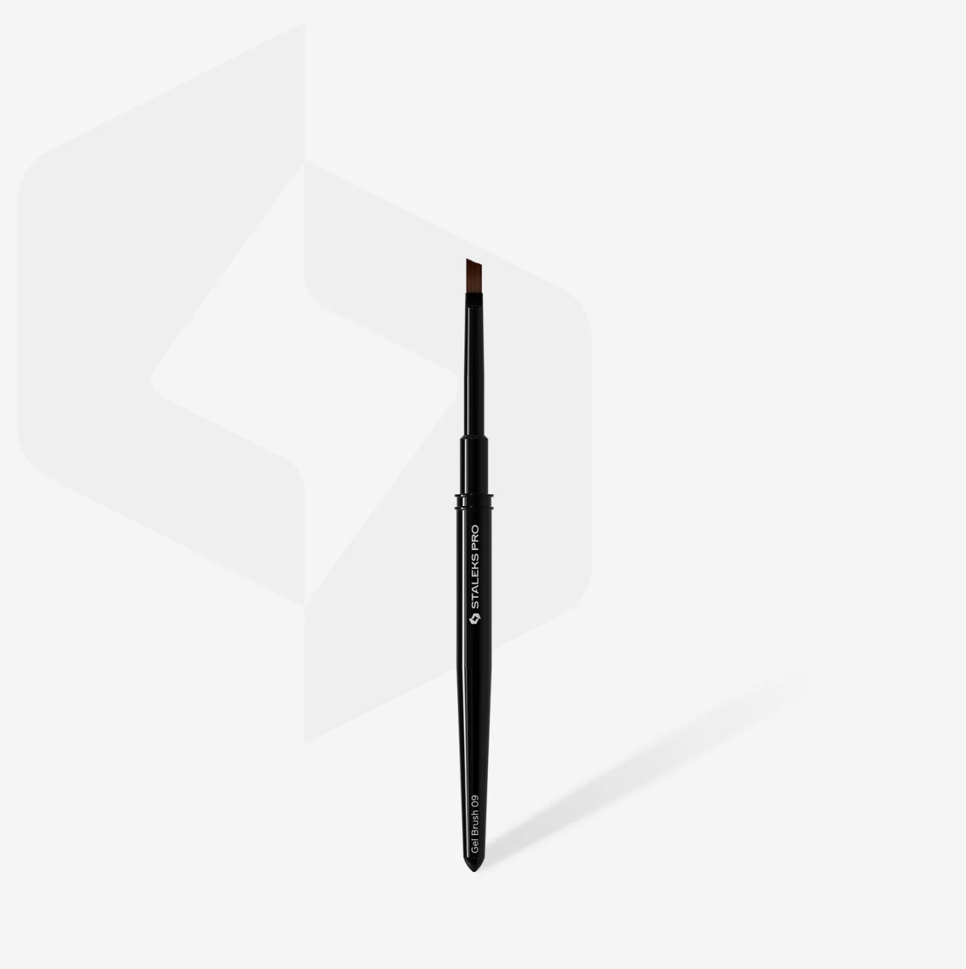 STALEKS EXPERT 09 Pincel para gel biselado, ancho 6 mm/longitud 9 mm