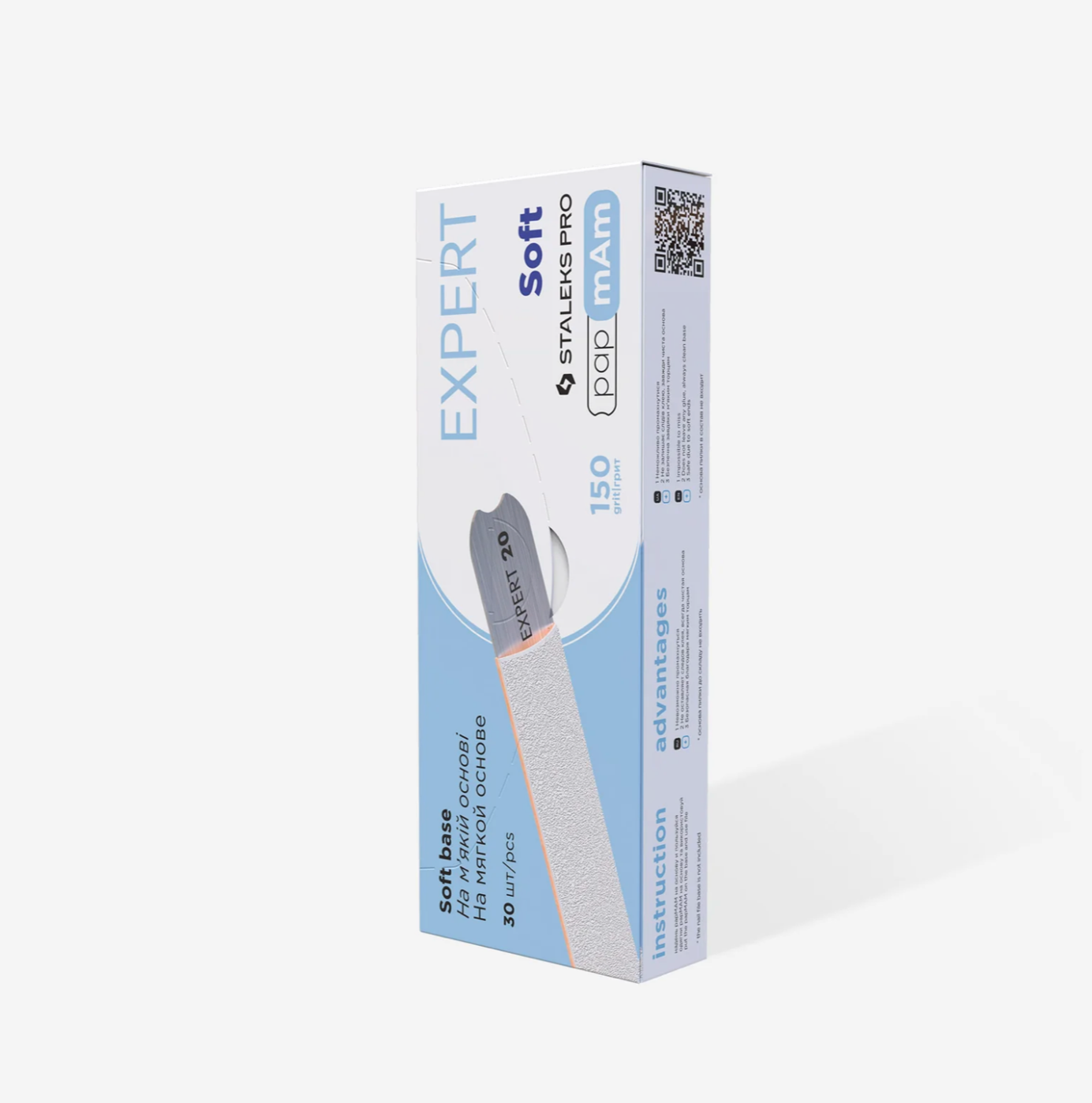 STALEKS EXPERT 20 papmAm Limas para lijado directo sobre una base blanda, grano 100 (25 uds.)