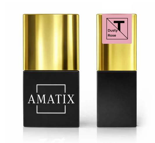 808 Top Coat Dusty Rose 10ml - AMATIX