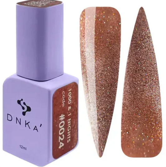 DNKa' esmalte en gel #0157  #0024 1000 & 1  NIGHTS 12ml