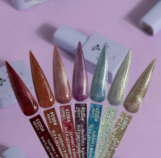 DNKa' esmalte en gel #0157  #0024 1000 & 1  NIGHTS 12ml