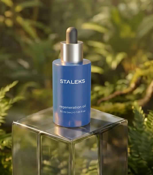STALEKS Aceite restaurador para piel, 30 ml