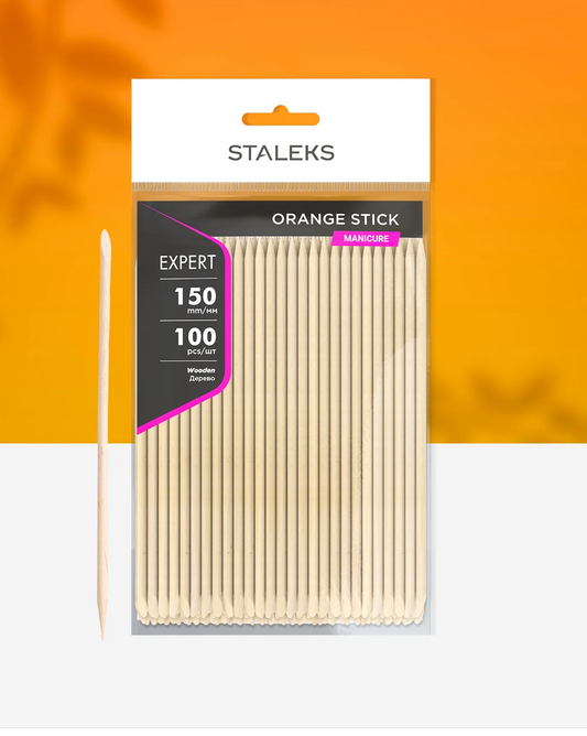 STALEKS EXPERT Palito de naranjo de madera, 150 mm (100 uds.)