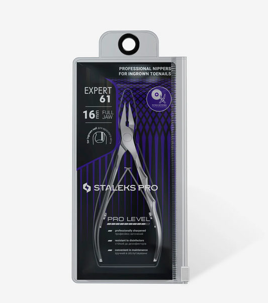 STALEKS EXPERT 61 Alicates profesionales para uñas encarnadas, 16 mm