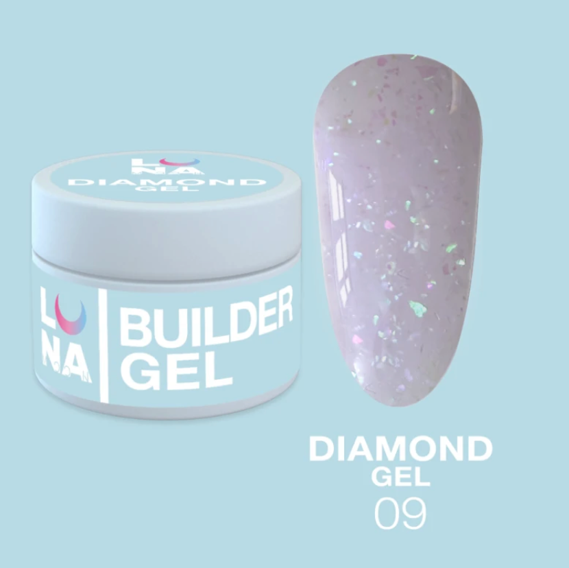 LUNAMOON DIAMOND GEL 09, 15ML