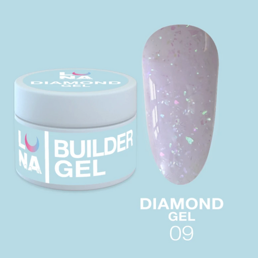 LUNAMOON DIAMOND GEL 09, 15ML