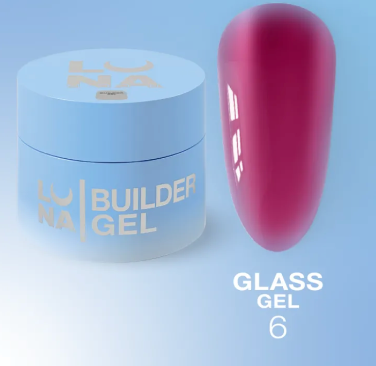 LUNA BUILDER GEL GLASS 06, 15ML