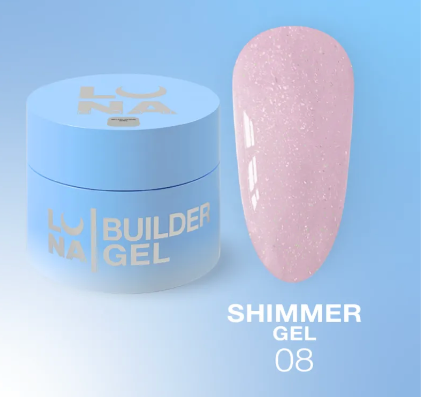 LUNA SHIMMER GEL 08, 15ML