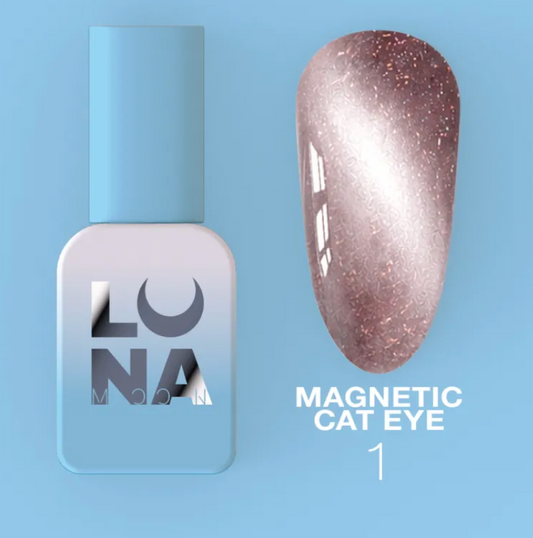 LUNA ESMALTE SEMIPERMANENTE MAGNETIC CAT EYE 01, 8ML