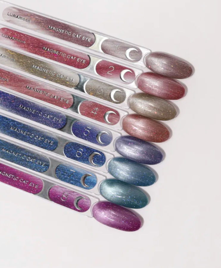 LUNA ESMALTE SEMIPERMANENTE MAGNETIC CAT EYE 01, 8ML