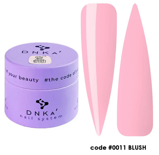 DNKa Jelly Gel. BLUSH #0011 Powder Blush