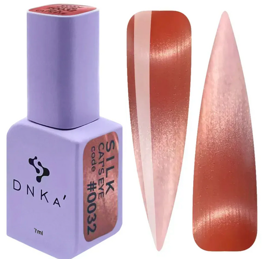 Color Gel Polish DNKa' 7 ml Cat's Eye #0032 - SILK