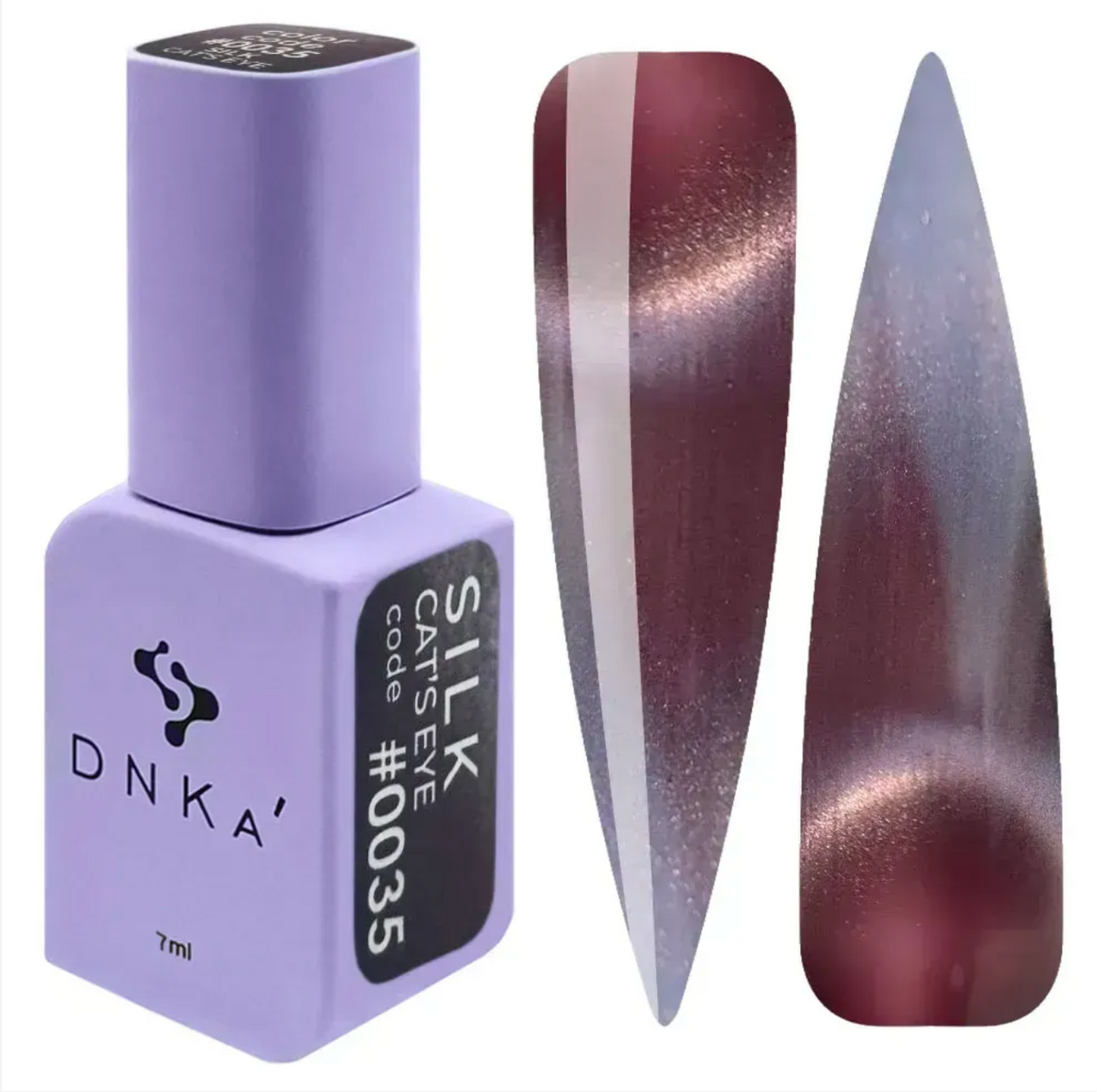 Color Gel Polish DNKa' 7 ml Cat's Eye #0035 - SILK