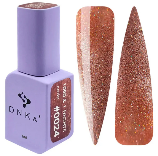 Color Gel Polish DNKa' 7 ml Cat's Eye #0024 - 1000 & 1 NIGHTS