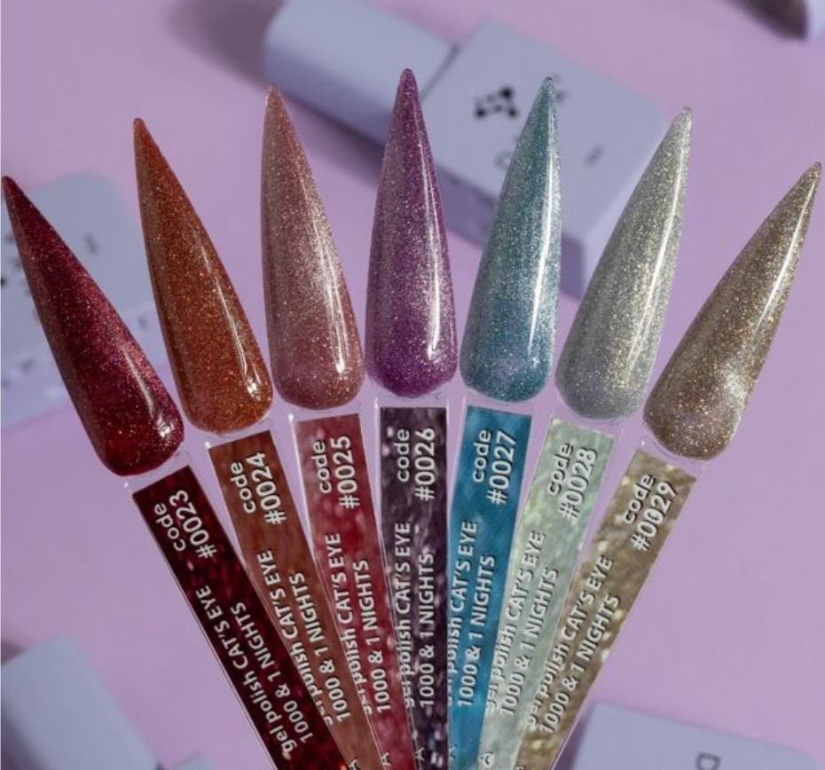 Color Gel Polish DNKa' 7 ml Cat's Eye #0024 - 1000 & 1 NIGHTS