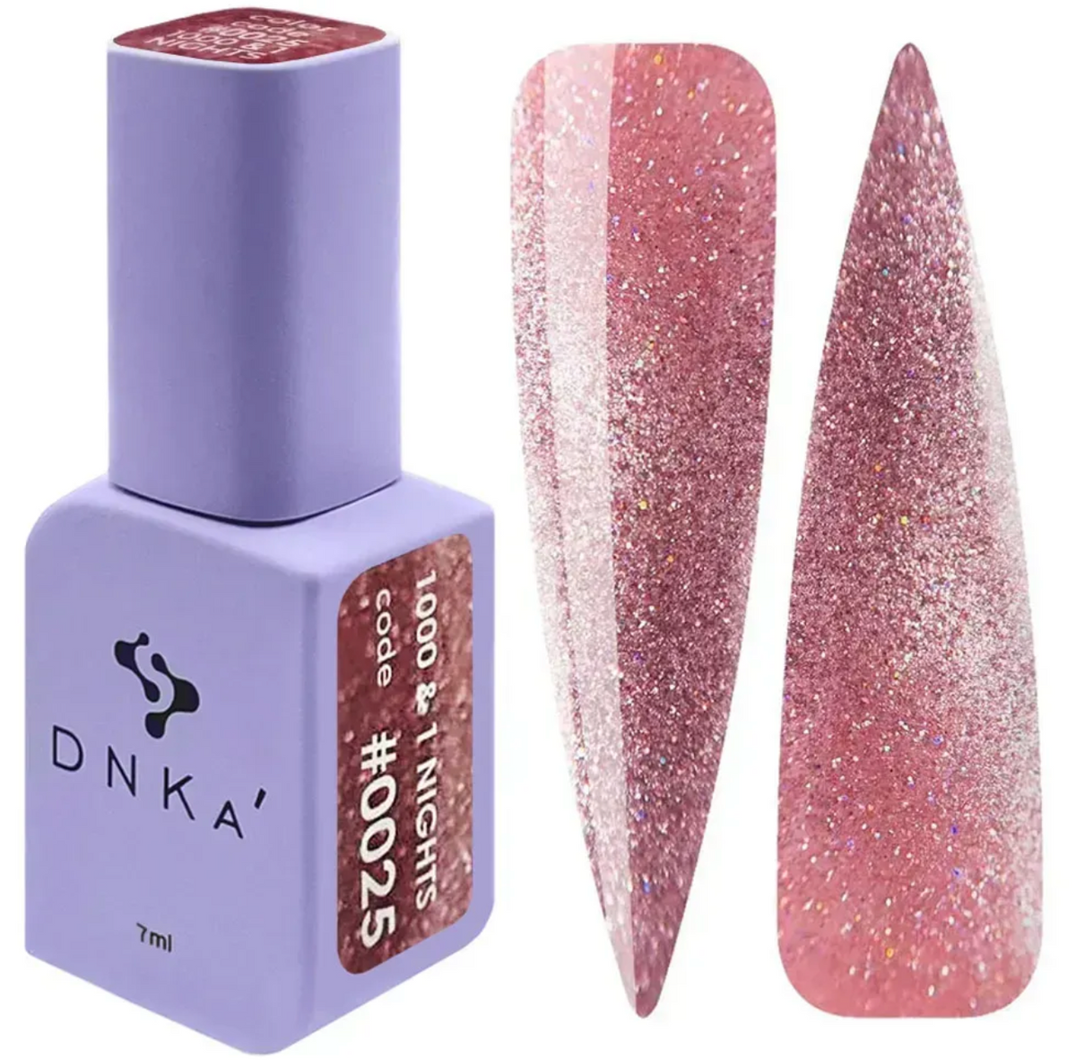 Color Gel Polish DNKa' 7 ml Cat's Eye #0025 - 1000 & 1 NIGHTS