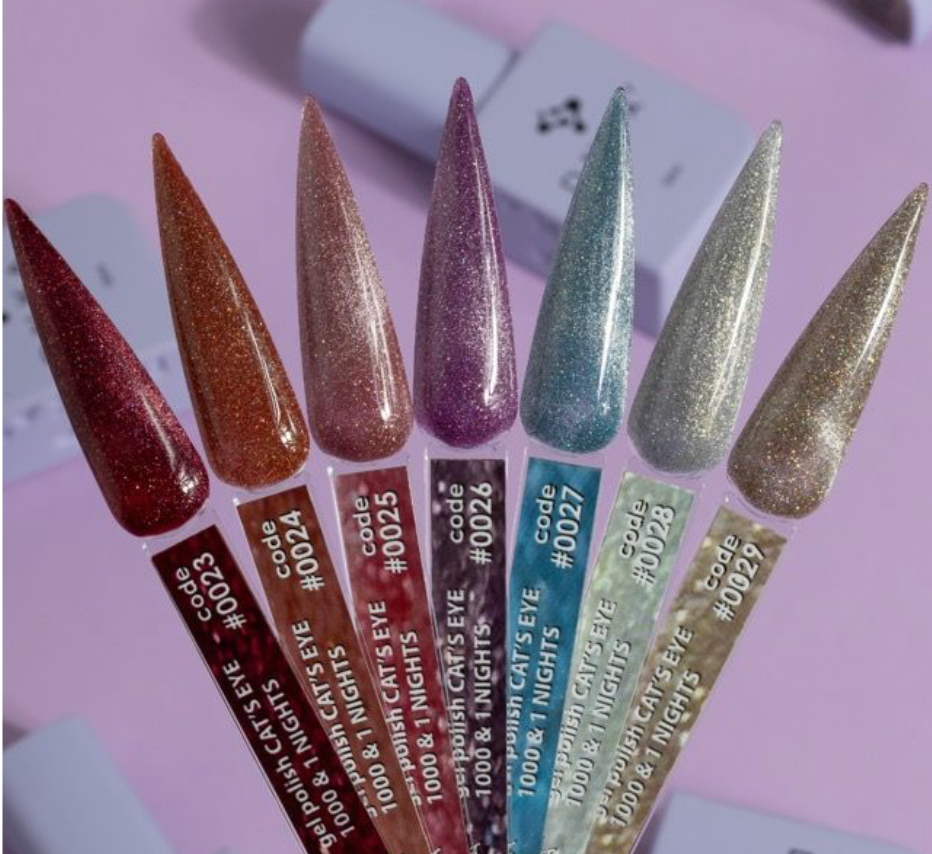 Color Gel Polish DNKa' 7 ml Cat's Eye #0025 - 1000 & 1 NIGHTS