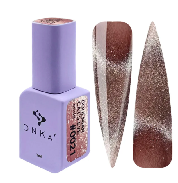 DNKA ESMALTE SEMIPERMANENTE CAT EYE 0021, 7ML (BOHEMIAN 154)