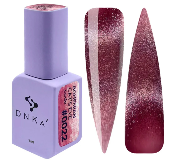DNKA ESMALTE SEMIPERMANENTE CAT EYE 0022, 7ML (BOHEMIAN 155)
