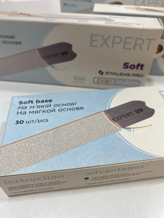 staleks expert limas desechables soft base (30 pcs)