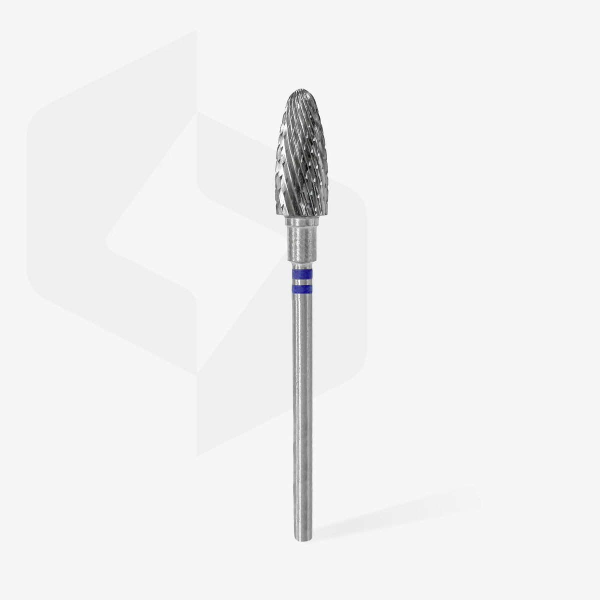 STALEKS EXPERT Fresa de metal duro para zurdos tipo maíz roja/azul, diámetro 6 mm, parte de trabajo 14 mm