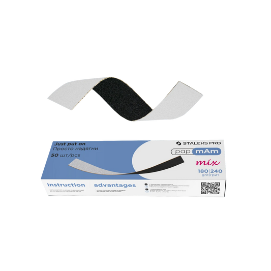 Staleks Limas Desechables Doble Cara PapmAm Mix EXPERT (50 Pcs)