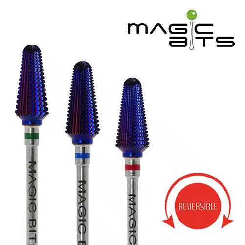 Fresa Carburo MagicBits Meteor Reversible para Retirada Super Rápida