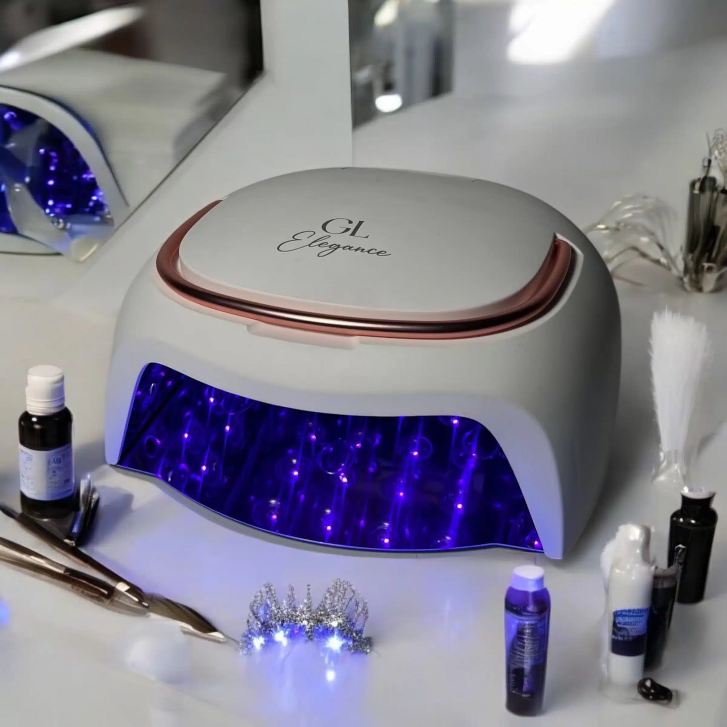 GO-LAMP ELEGANCE, 80W con batería, 4 niveles potencia