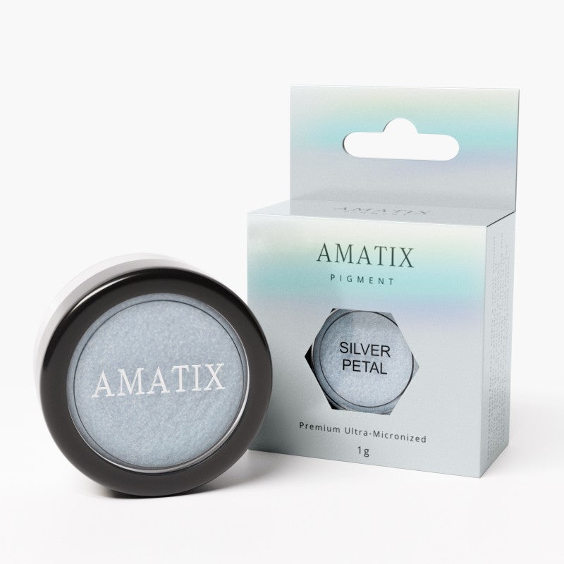 Amatix pigmento de mica *Silver Petal*