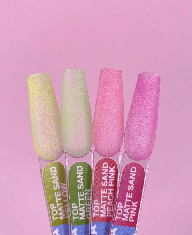 Lunamoon Top Matte Sand Peach Pink 13ml