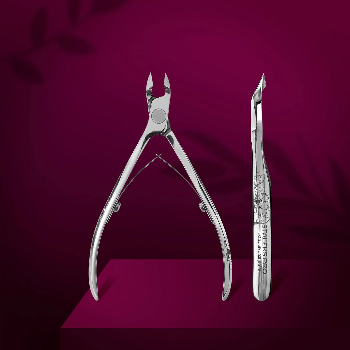 STALEKS EXCLUSIVE 20 Alicates profesionales para la piel, 5/8mm