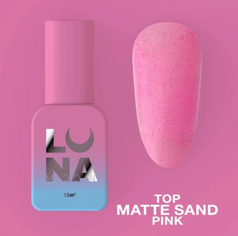 Lunamoon Top Matte Sand Pink 13ml