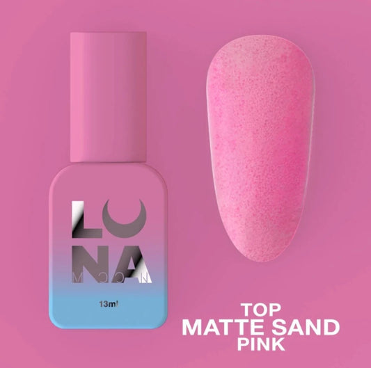 Lunamoon Top Matte Sand Pink 13ml