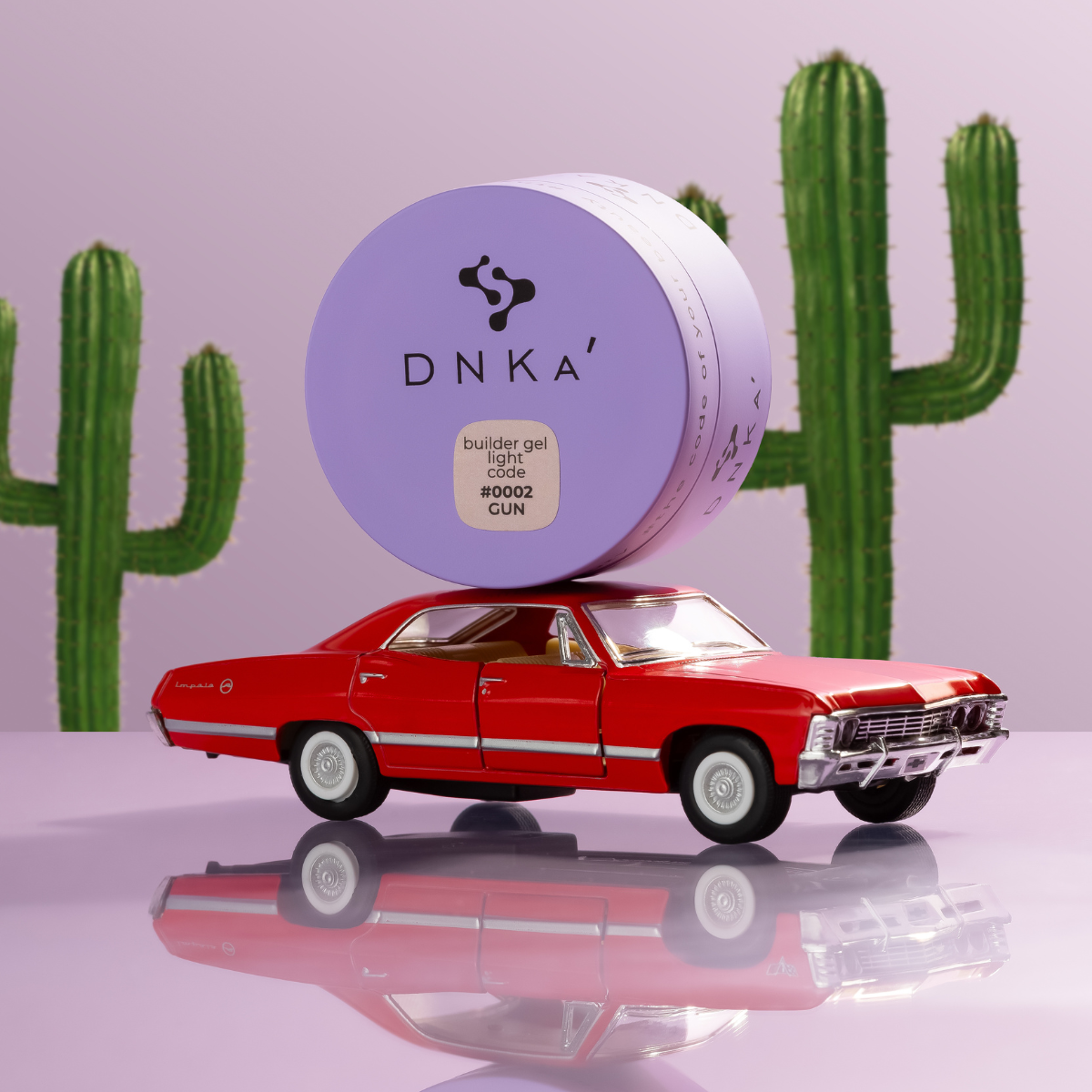 DNKA builder gel light code #0002 gun