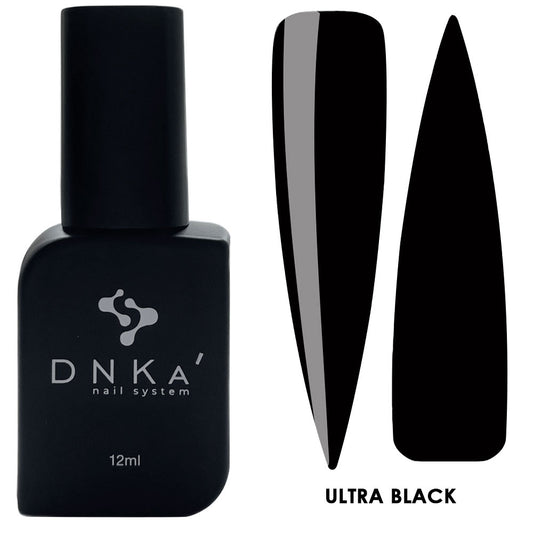 DNKa' Esmalte en Gel ULTRA NEGRO, 12 ml