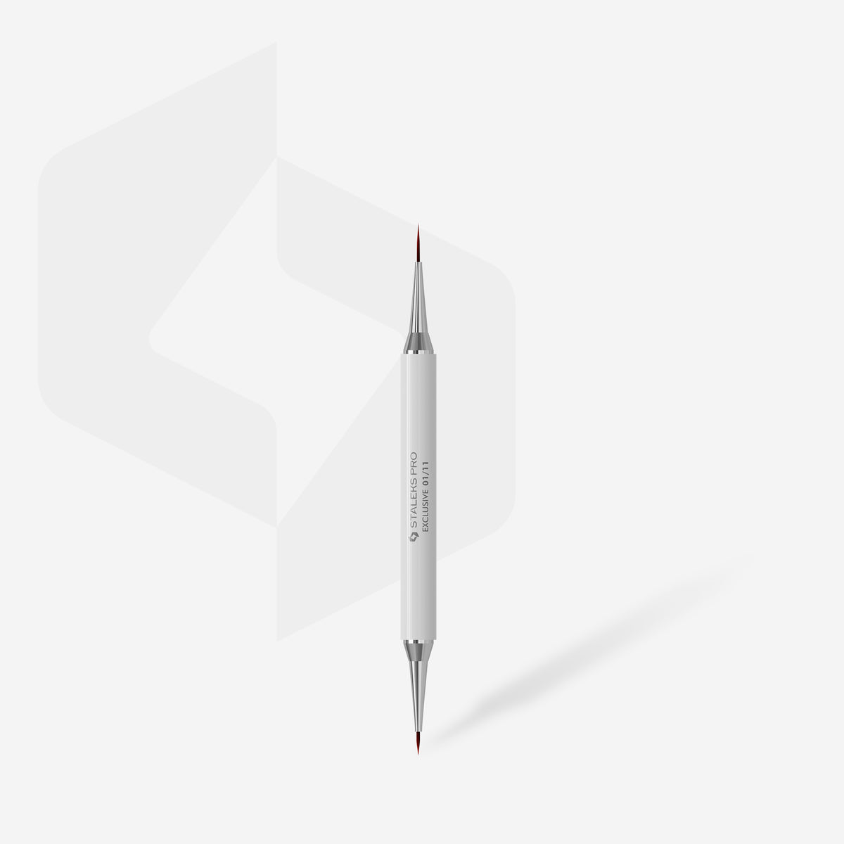 STALEKS EXCLUSIVE 01/11 Pincel liner de doble cara 7 mm / para gel 12 mm