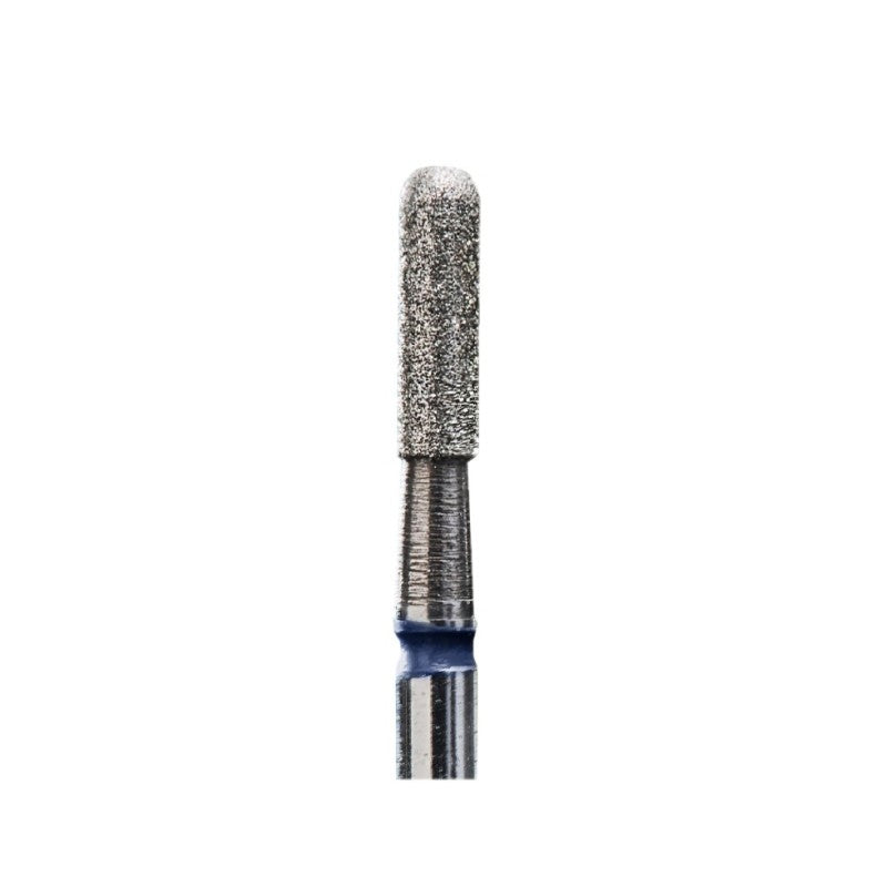 Fresa Staleks "cilindro" redondeado azul 2.3 mm / parte activa 8 mm