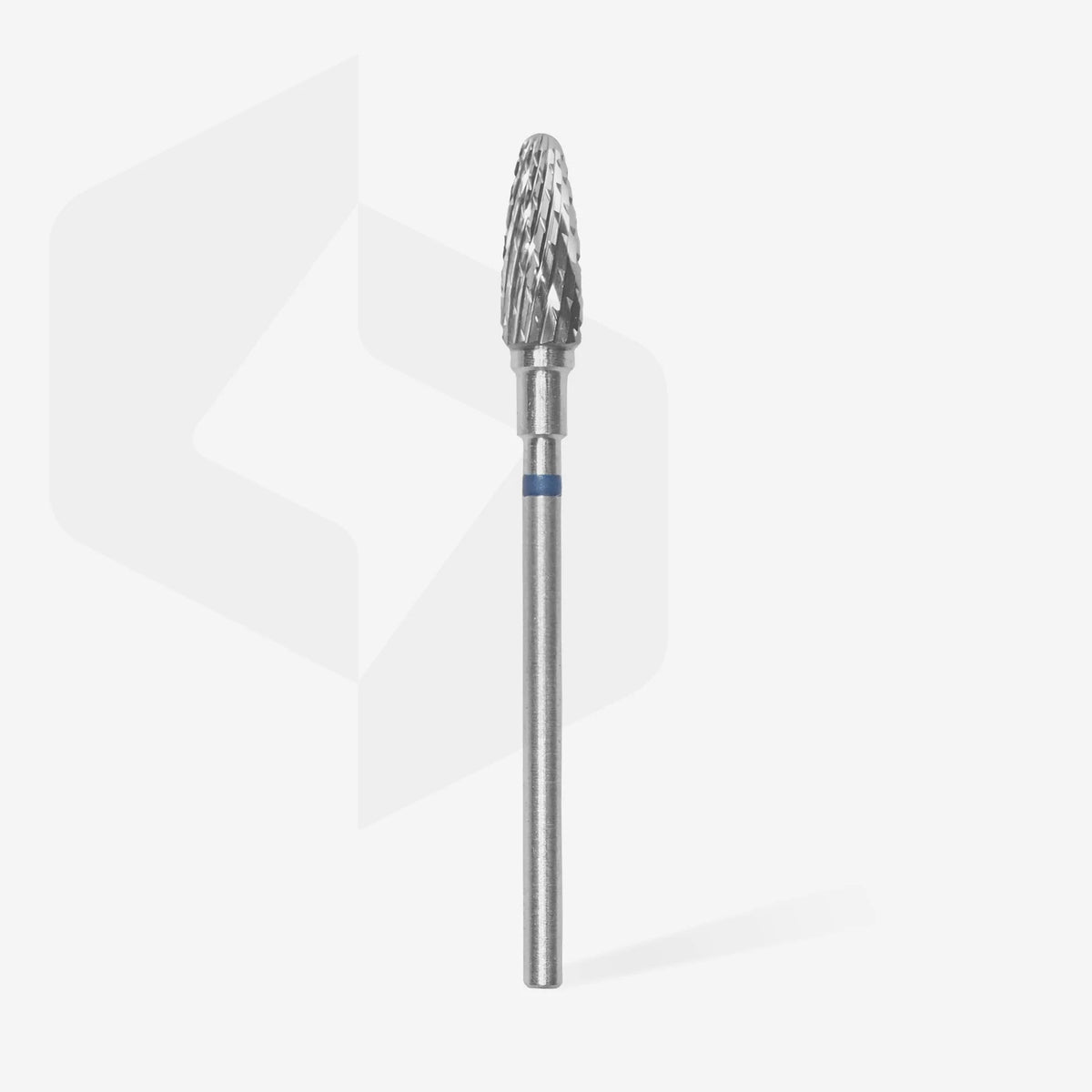 STALEKS EXPERT Fresa de carburo tipo maíz roja/azul, diámetro de la cabeza: 5 mm, parte de trabajo: 13 mm