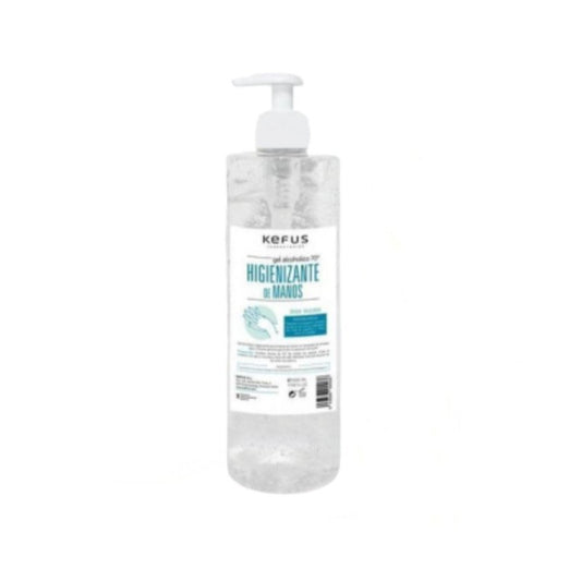 Gel Alcoholico con glicerina 500ml Kefus