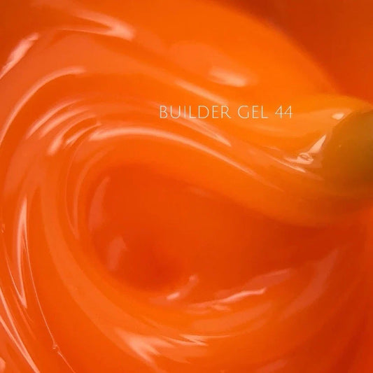 NAILSOFTHEDAY Builder gel 44 — gel de extensión de uñas naranja, 15 ml