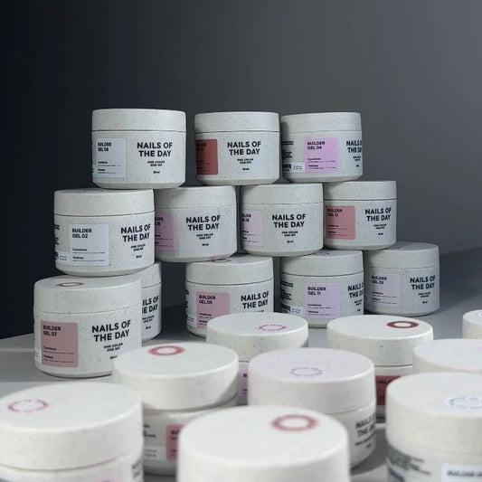 NAILSOFTHEDAY Cold Builder Gel 06 — gel constructor nude cálido para extensión de uñas, 15 ml.