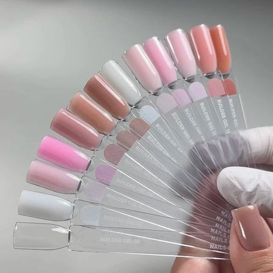 NAILSOFTHEDAY Builder Gel 04 — gel rosa para extensiones de uñas, 15 ml